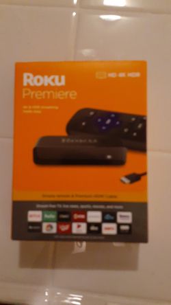 Roku premiere. Brand new. Never opened. 40$ obo