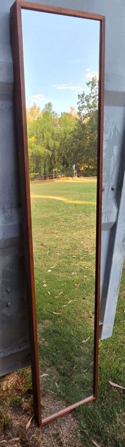 Extra tall FULL LENGTH MIRROR with sturdy solid wood frame and Others