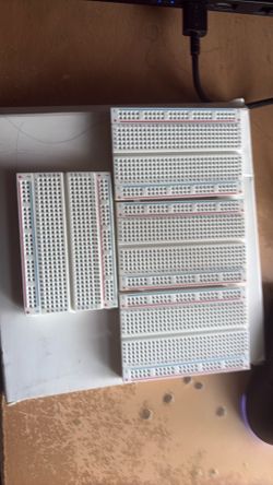 White bread boards