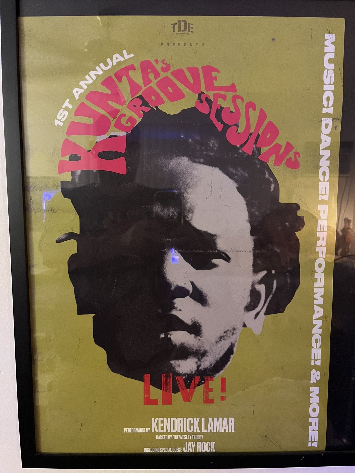 Rare Find - Kendrick Lamar - To Pimp A Butterfly Tour Poster