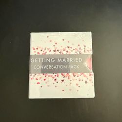 Tabletopics Getting Married Conversation Pack - Wedding Shower Bachelorette Love