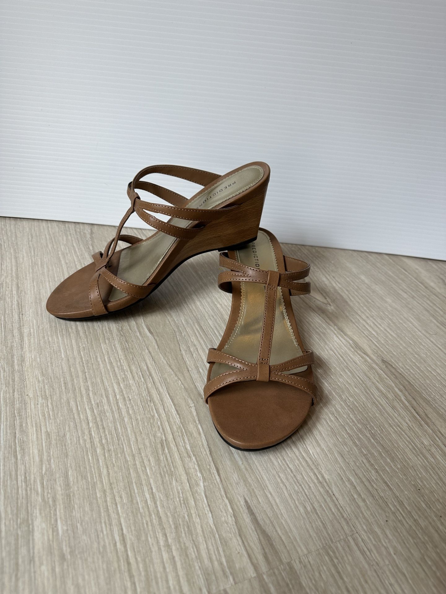 Tan Sabrina Sandals Size 8.5