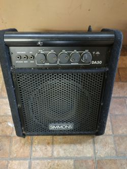 Simmons DA50, 50-watt electronic drum set monitor
