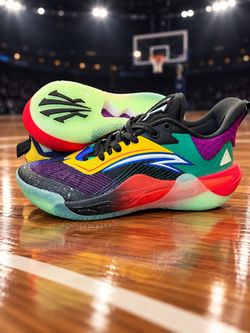 SZ 10 Anta Kai 1 Multicolor Basketball Sneakers