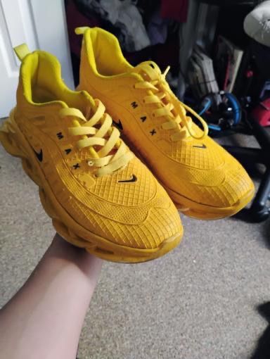 Yellow Nike Air Maxes