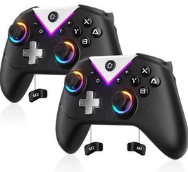 2 Wireless Controllers for Nintendo Switch and PC
