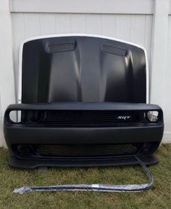 Dodge Challenger Hood and Bumper