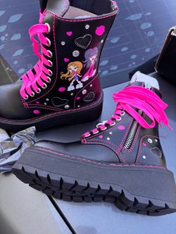 Bratz Girls Combat Boots with Platform