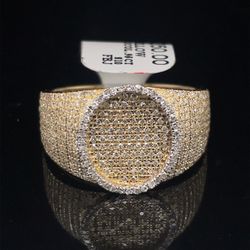 10KT Yellow Gold Diamond Ring 5.00g .95CTW Size 10 182248/20