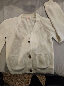 Girls cardigan/ sweater size 8 medium