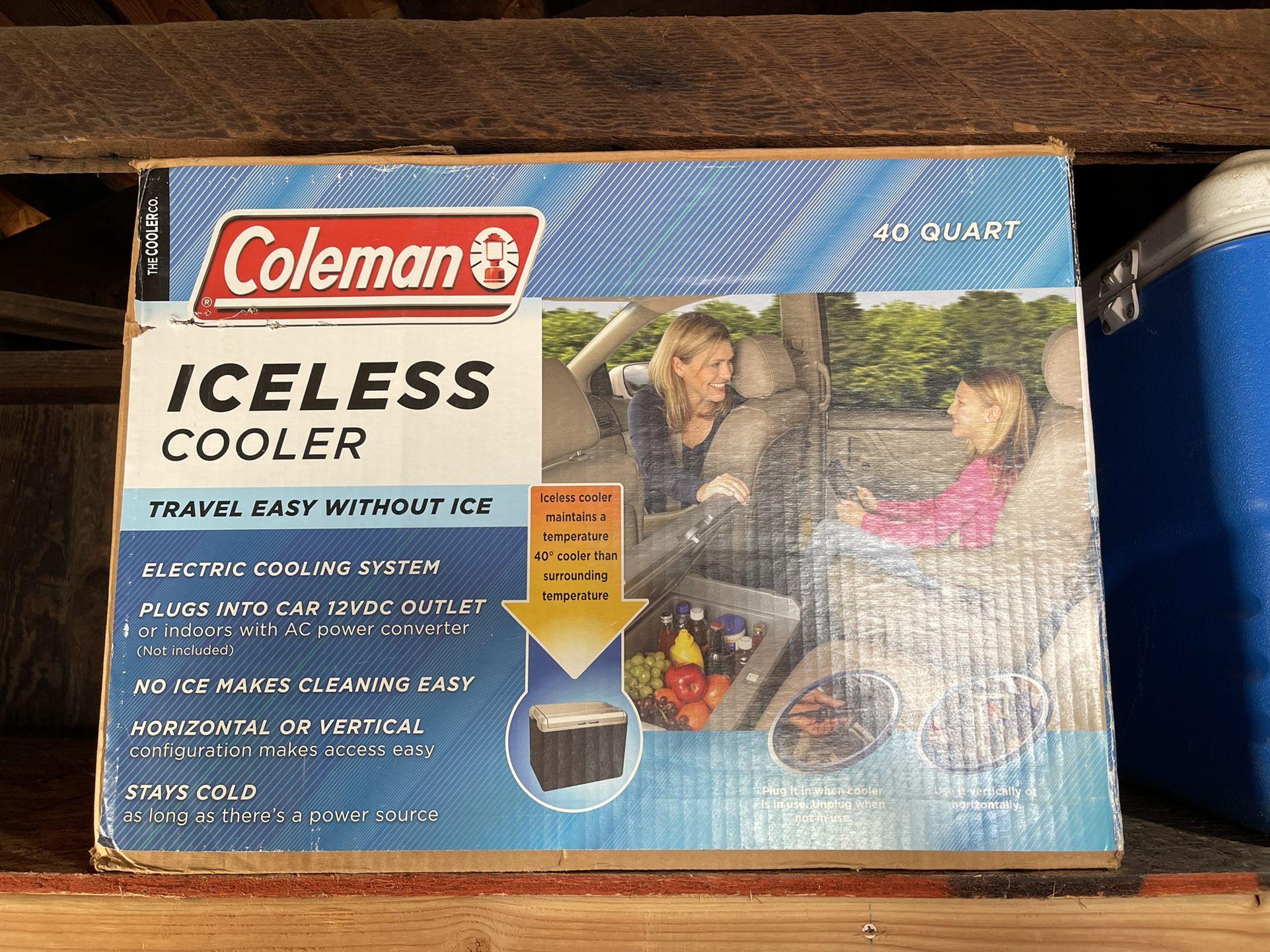 Iceless Cooler For car 12VDC
