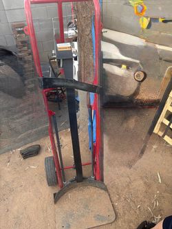 Red Heavy-Duty Hand Truck Dolly