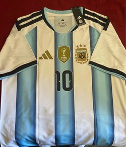 Original Adidas Argentina Home Messi Jersey