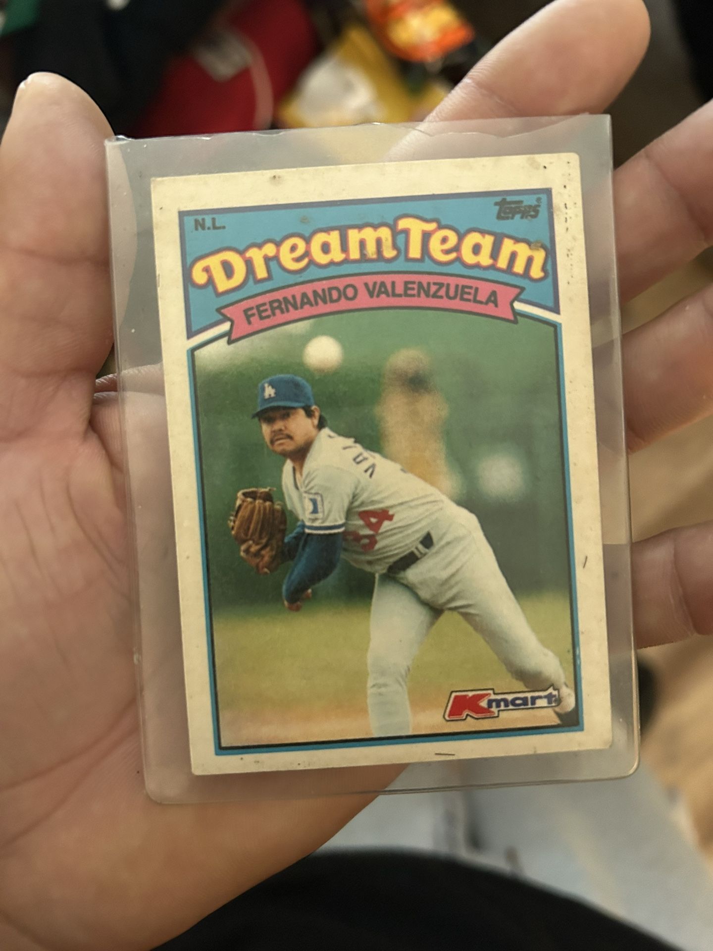Fernando Valenzuela Baseball Card