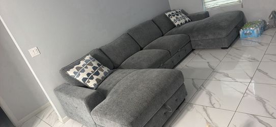 Grey sofa