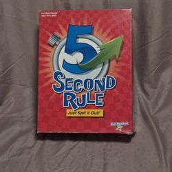 5 Second Rule Board Game