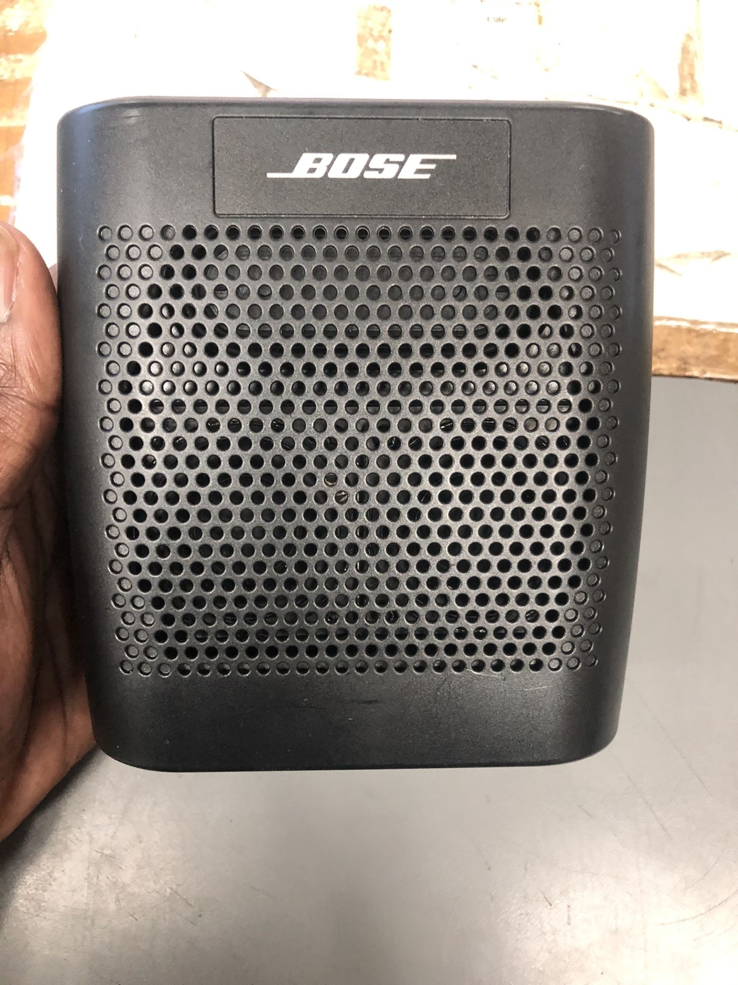 Speaker , Electronics Black Bose Speaker Sound Link Mini Color