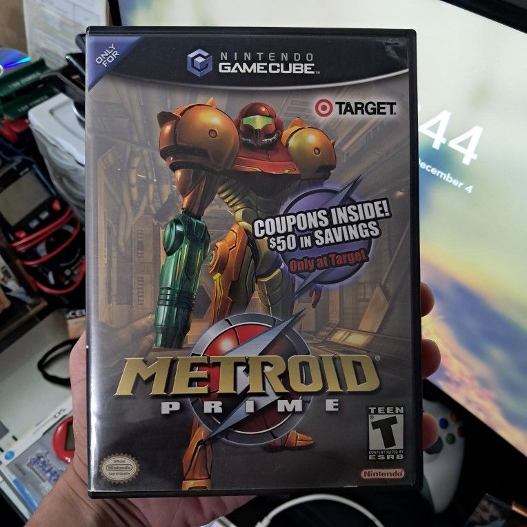 Nintendo Game Cube "Metroid Prime" Disk In Box