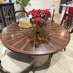Wood Dining Room Table 