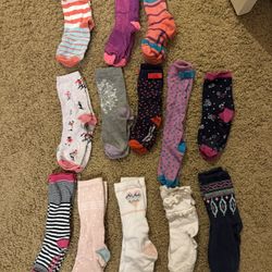 Girls Age 3-5 Socks 