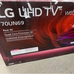 70’ Inch LG 4K Smart Tv ..$499.00!!