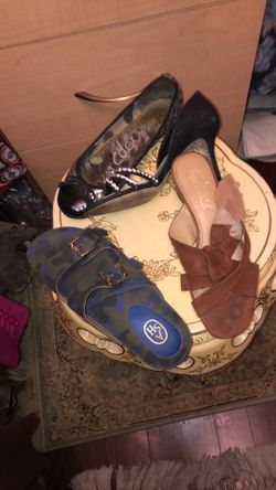 Ash Splendid Barley Mischka Flat Sandals Shoes 9