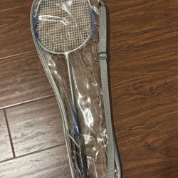 Blue Badminton 🏸 Racket – Used, Good Condition
