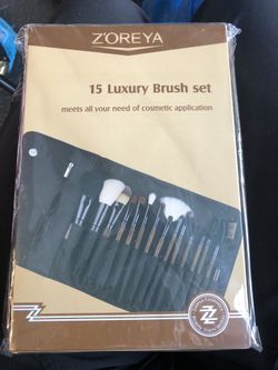 Zoreya 15 Luxury Brush set