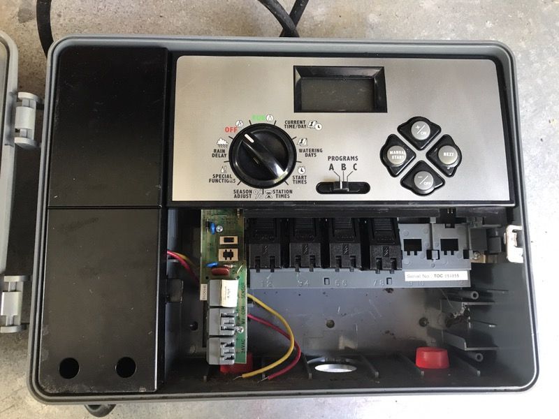 Toro sprinkler controller TMC-212