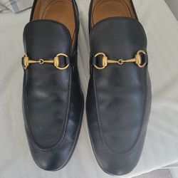 Wow!!!!! GUCCI Men's Leather Jordaan Loafer US size 12 with box. Authenticity Guaranteed 