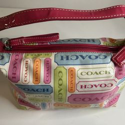 Vintage Pink coach bag