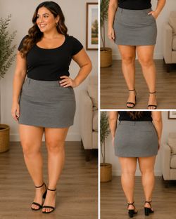 H&M Divided Gray Mini Skirt | NWT | Women’s Size 12