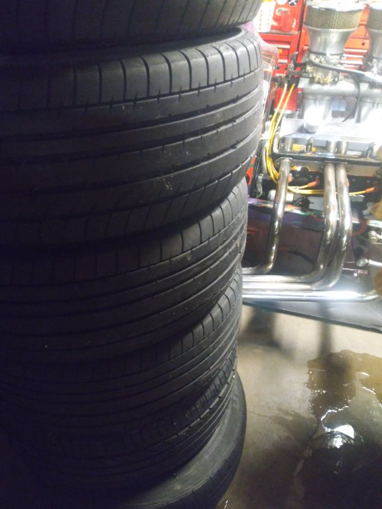Cadillac rims and tires 225/55/zr16