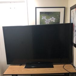 Regular 50 Inch TV With 47 Inch Stand 