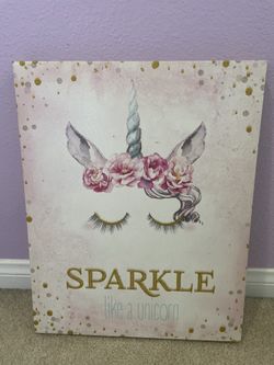 Unicorn Wall Art Canvas