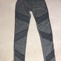 Size Medium Charcoal Grey Leggings 