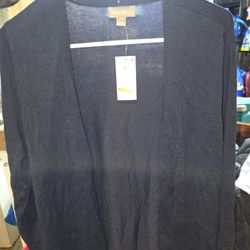 Navy Blue Cardigan