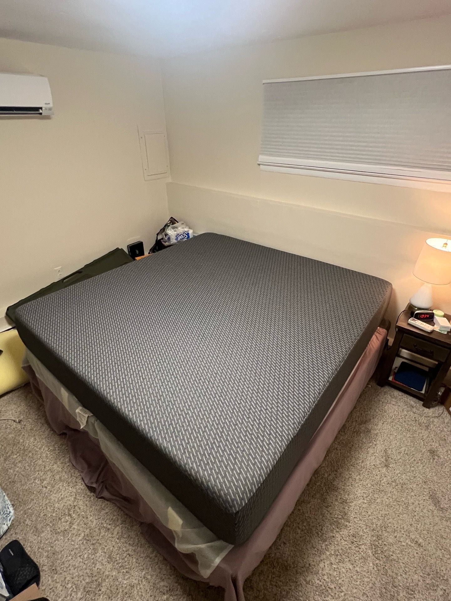 King Mattress Foam & Boxspring