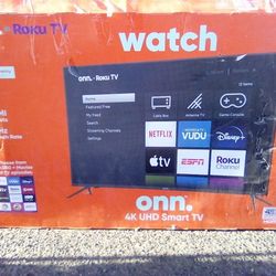 50," 4K Smart Roku Tv  New In Box 