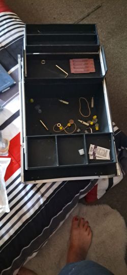 Tattoo equipment everything you need to do tattoos in aMetal Tackle Box with Compartments