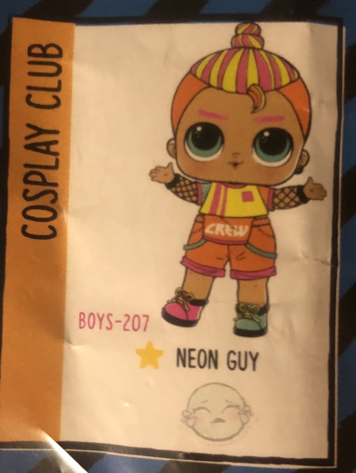 Lol Surprise Boys Series, Wave 2, Neon Guy, RARE!!