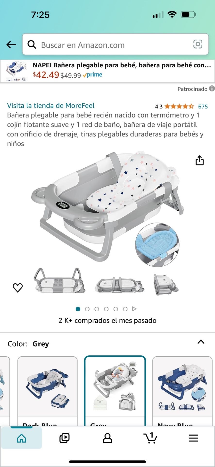 folding bathtub