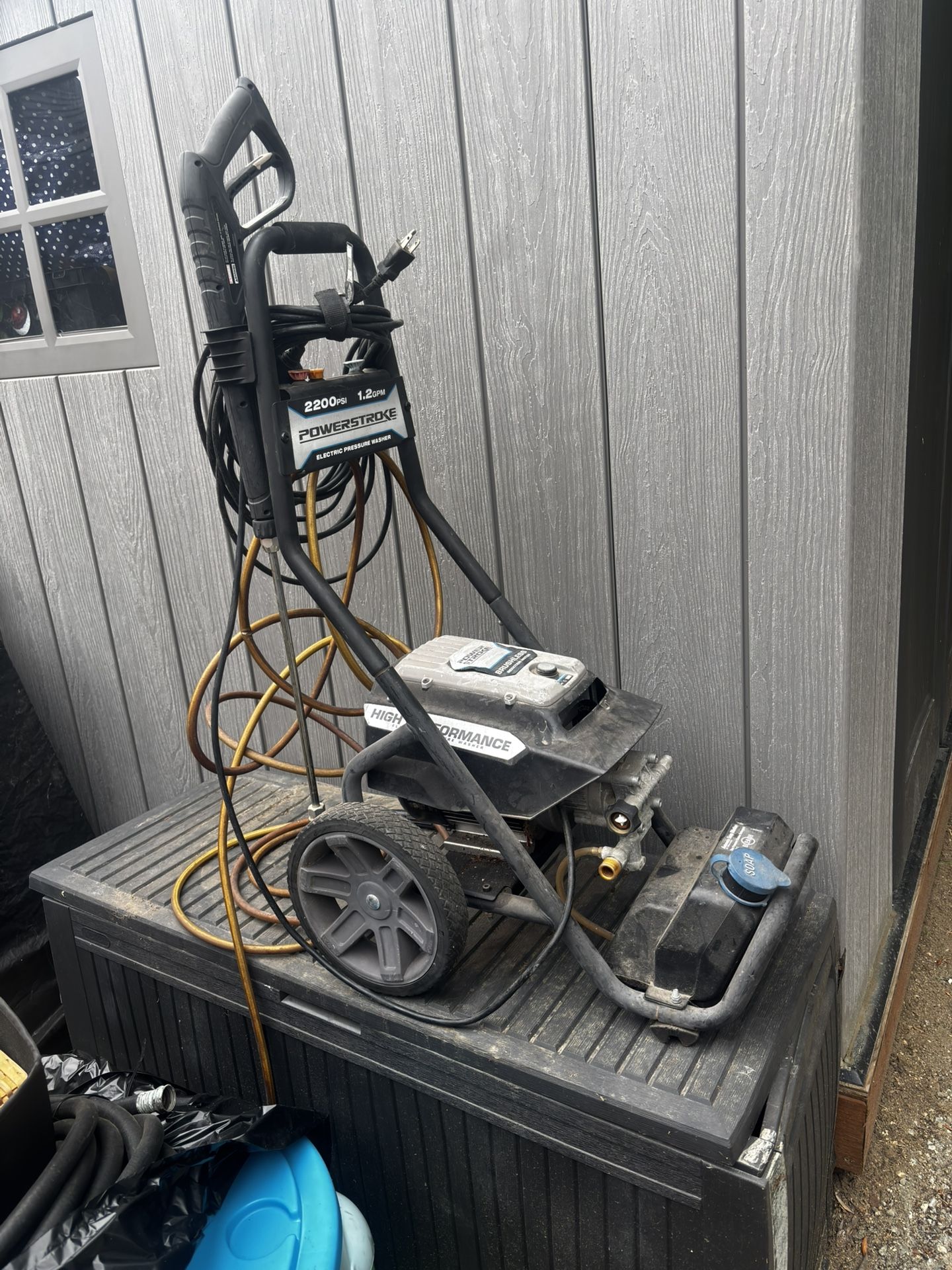 Electric Power washer 2200 PSI 1.2 GPM