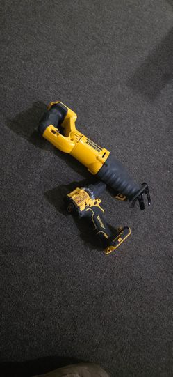 Reciprocarting Saw and impact driver