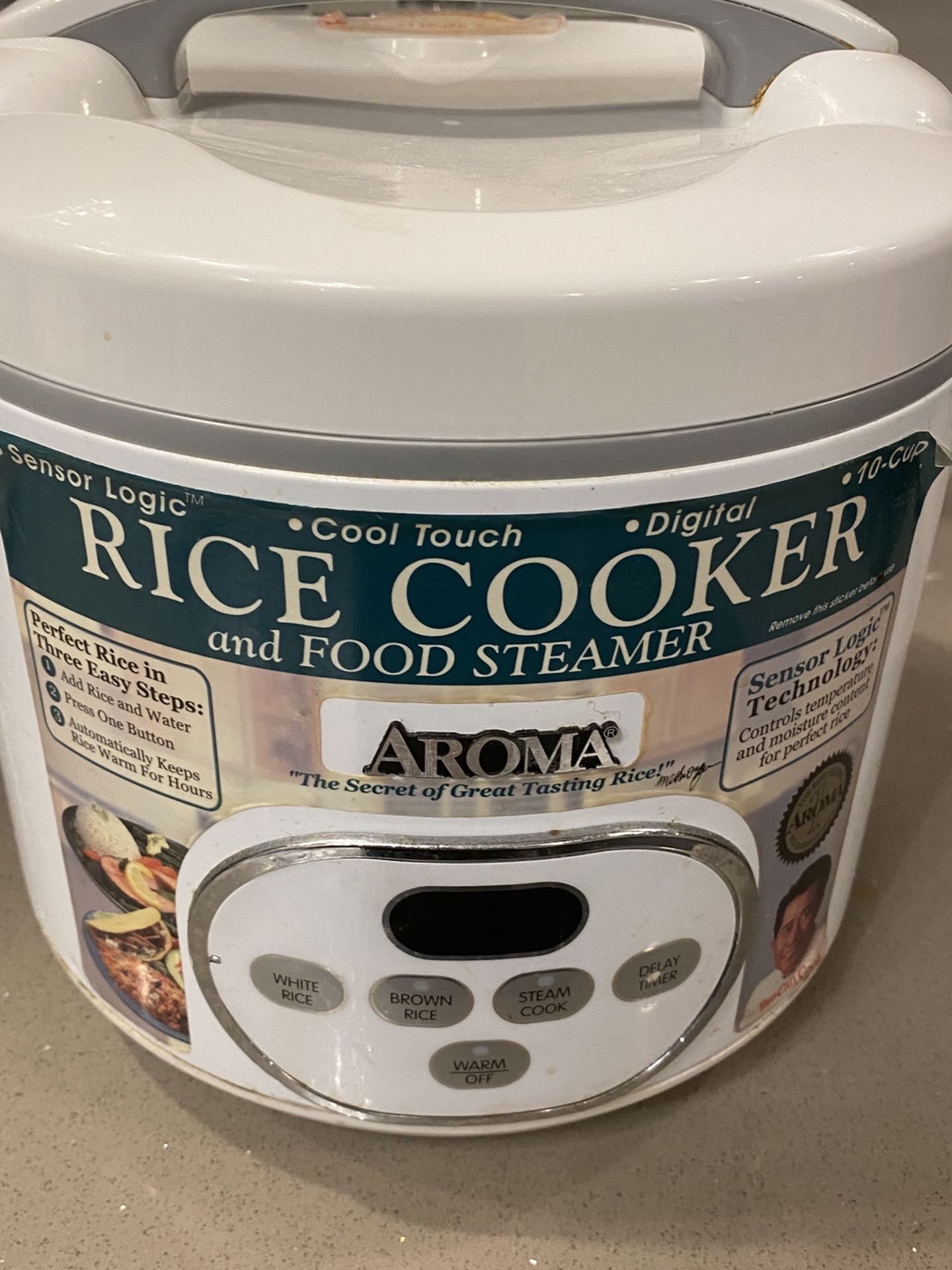 Used And Working Rice Cooker And Food Steamer