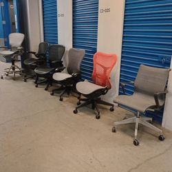 Herman miller aeron, mirra 2, setu etc