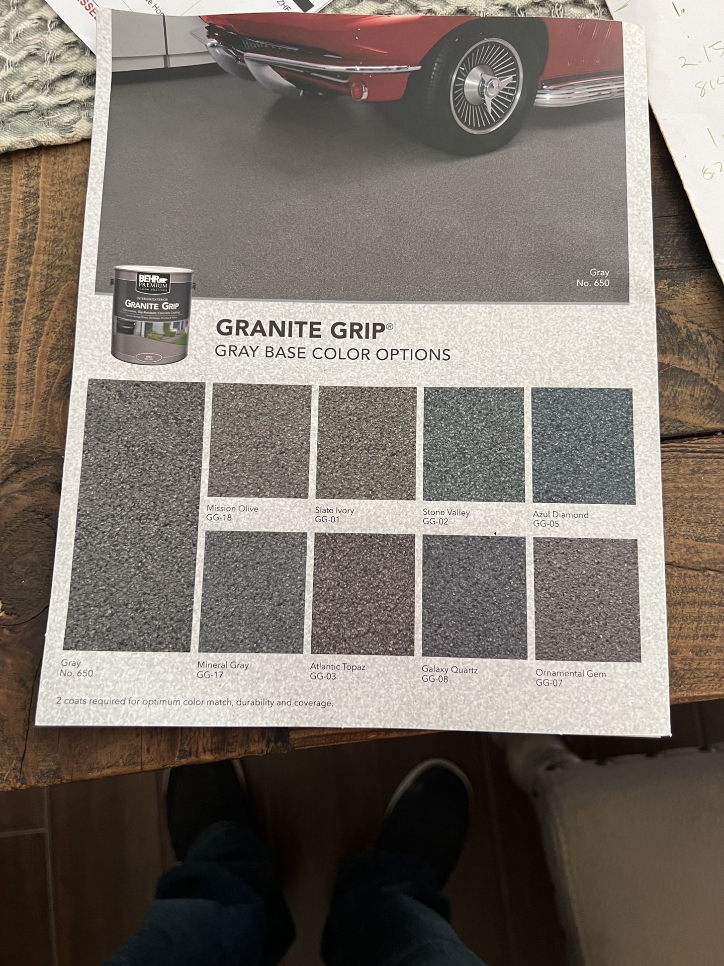 Granite grip