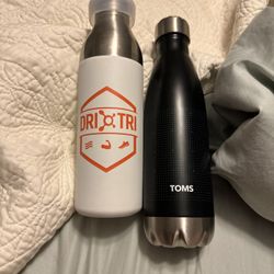 2 Stainless Steel Water Bottles