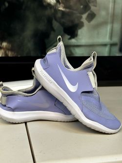 Nike Flex Runner Kids Running Shoes Lavender Purple Size 3Y