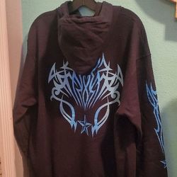 Santa Cruz Nsvy Blue Sweatshirt...size Large..like New@